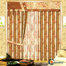 Double side printed new curtains style for 2016